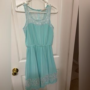 Altar’d state turquoise dress. Size XS. Like new condition